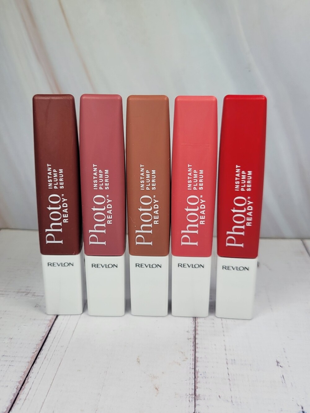 Revlon PhotoReady Instant Plump Serum Lipstick Bundle NEW!